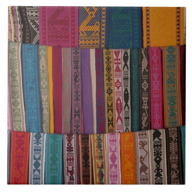 México, Província de Oaxaca, Oaxaca, cintos tecido (Frente)