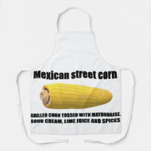 México Street Corn Apron, Médio
