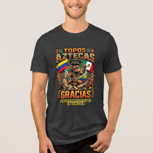 México-Venezuela Topos Aztecas Caricatura Resgate