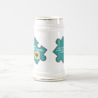 MFH2 CANECA DE CERVEJA - AutismAwarenessSEAGREEN