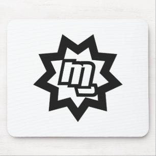 MG - Símbolo Mousepad (B/W)