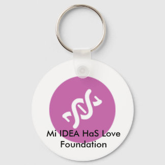 Mi IDEA HaS Love Foundation Chaveiro Pink