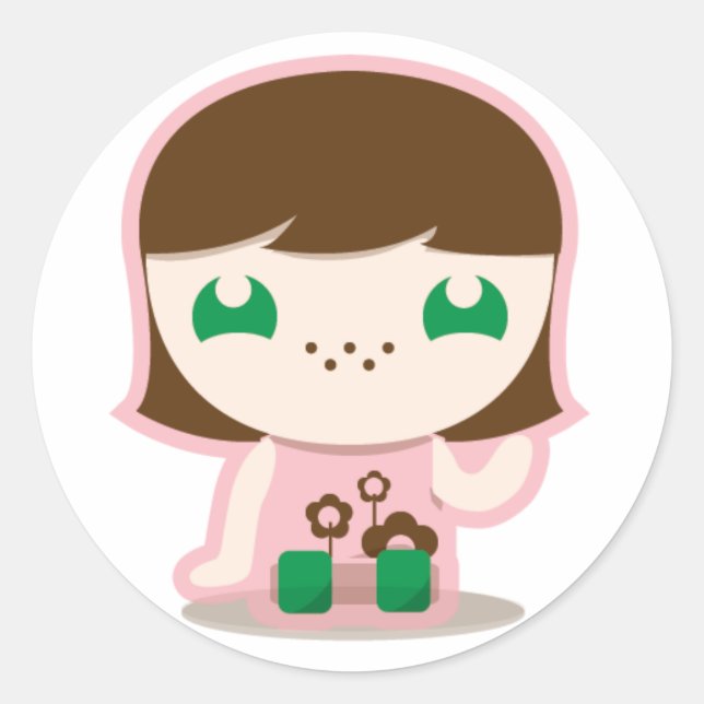 mia, boo e adesivo de amigos (Frente)