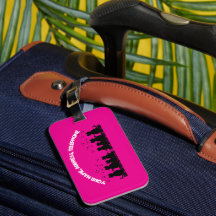 Miaçando Personalizar , Etiqueta de Bagagem
