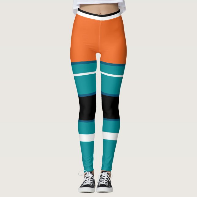 "MIAMI BEACH" - Activewear Leggings (Frente)