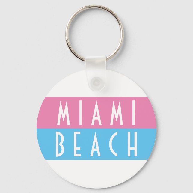 Miami Beach Vice Chaveiro (Frente)