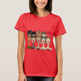 Miami Chic – Camiseta Pop Art da Fashionista Ousad