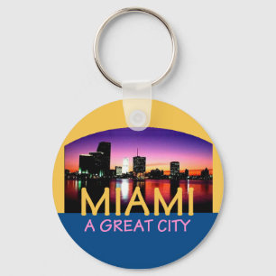 Miami Florida um grande chaveiro da cidade