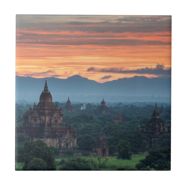 Mianmar, Bagan Nascer do Sol (Frente)
