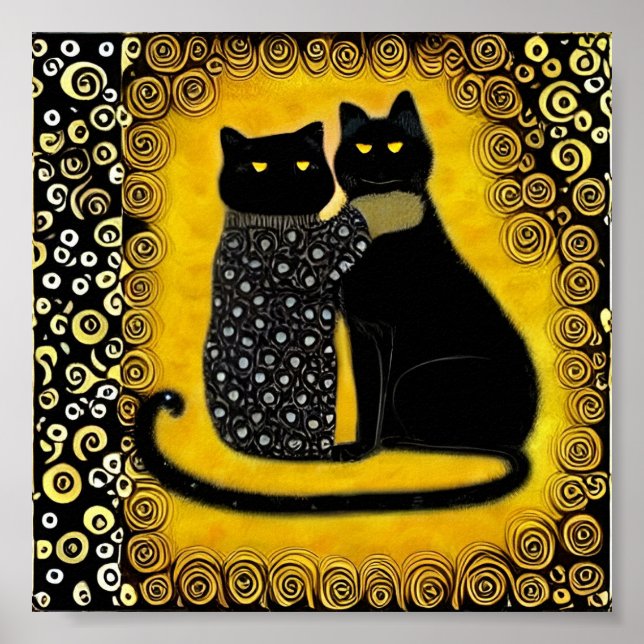 Miau! Gato! Pôster (Frente)