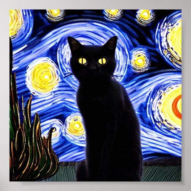 Miau! Gato! Pôster (Frente)