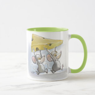 Mic e Mac Trazendo A Caneca De Queijo
