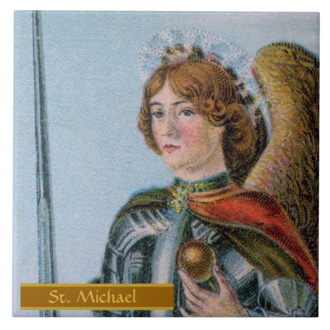 Michael, o Arcanjo (pormenores: M 017) (Frente)