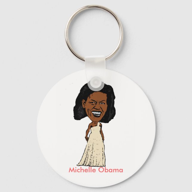Michelle Obama chaveiro (Frente)