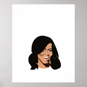Michelle Obama Impressão