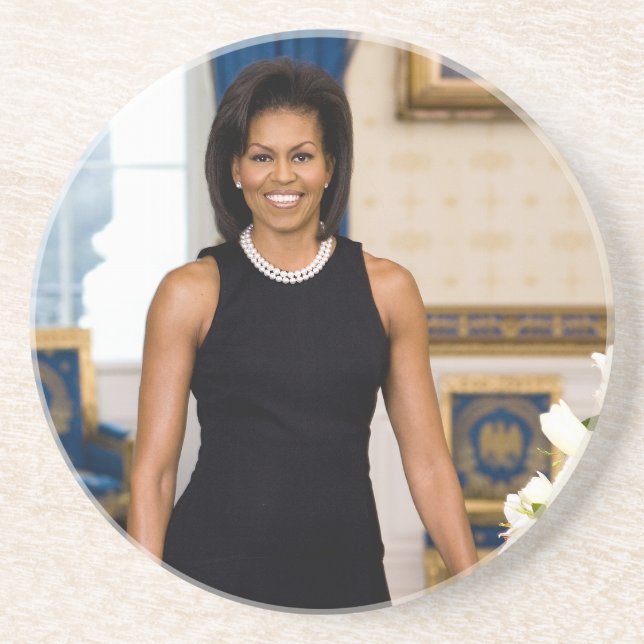 Michelle Obama - Porta copos Drink (Frente)