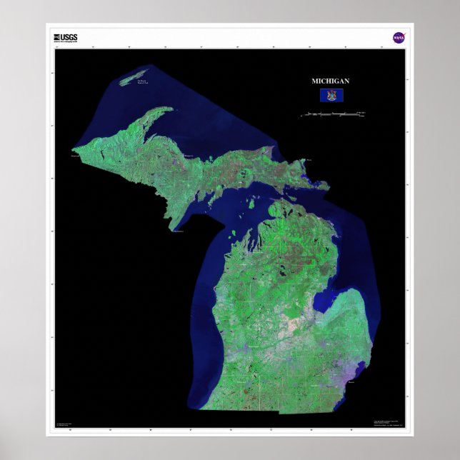 Michigan Do Space Poster (Frente)