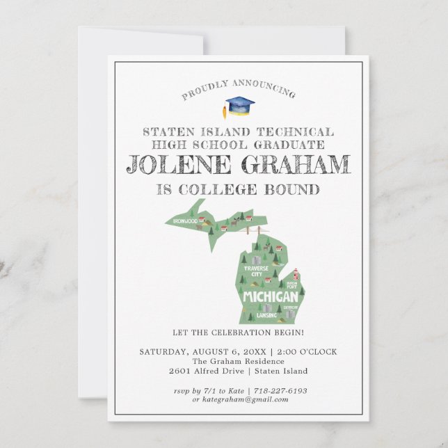 Michigan | Festa de formatura Colégio (Frente)