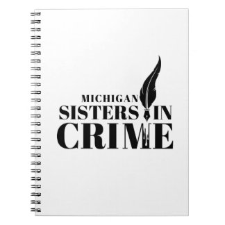 Michigan Sisters in Crime caderno ou diário