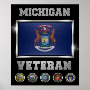 Michigan Veteran poster