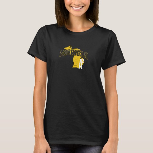Michigan Wolverines Camiseta Hometown A2 (Frente)