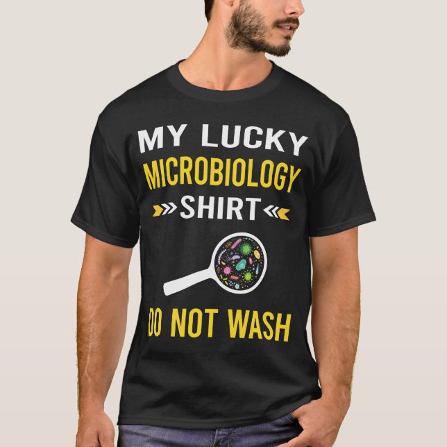 Microbiólogo da Microbiologia de Camisas Sortudas (Frente)