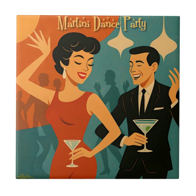 Mid Century Martini Dance Party (Frente)