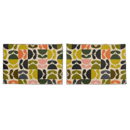 Mid‑century modern- Retro Scandinavian Flowers