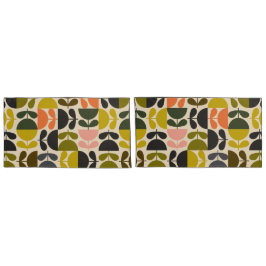 Mid‑century modern- Retro Scandinavian Flowers