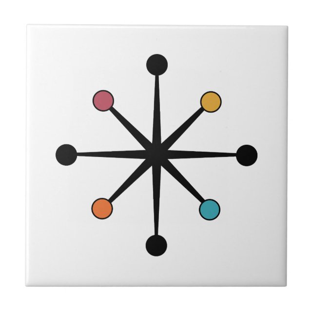 Mid Century Modern Starburst (Frente)