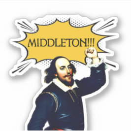 Middleton! Adesivo