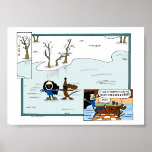 Midge e Melissa Floor Skating Poster