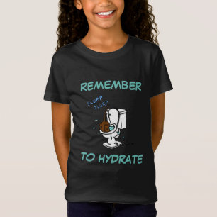 Midge "Lembra-se de hidratar" Camisas Escuras