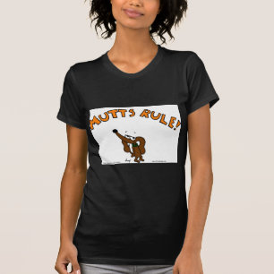 Midge MUTTS RULE Camiseta Feminina Petite