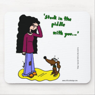 Midge "Preso No Piddle With You" Mousepad