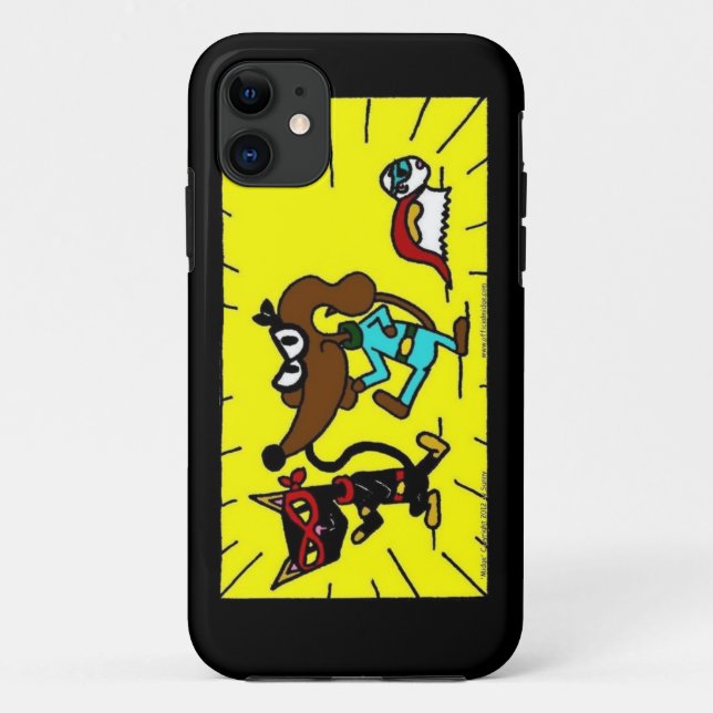 Midge Trio Super-Herói Capinha para iPhone 5 (Verso)