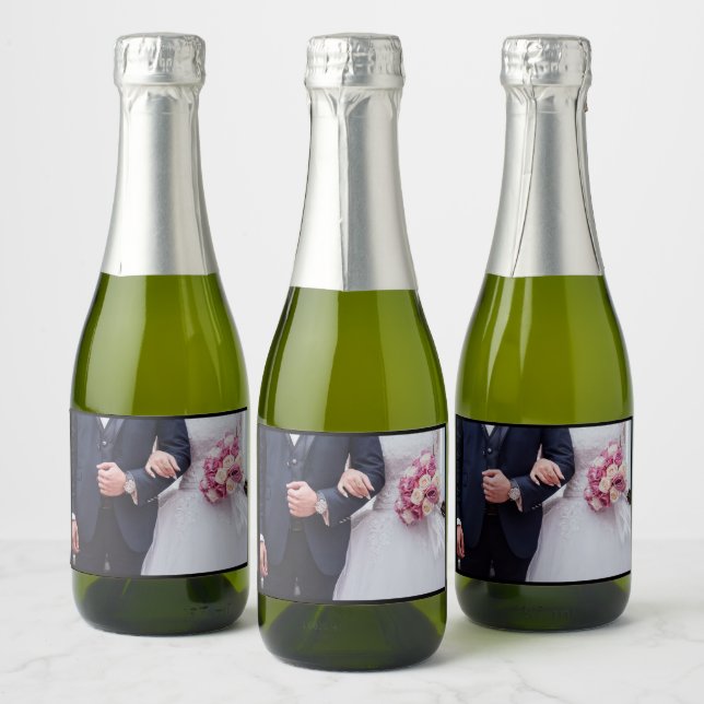 Mídia de casamento Mini Vinhos Espumantes! (Garrafas)