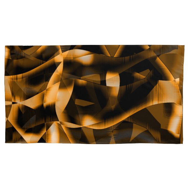 Mídia estranha de fitas queimadas, cor laranja (Frente-Esquerda)