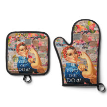Mídia mista Inspiracional Rosie the Riveter