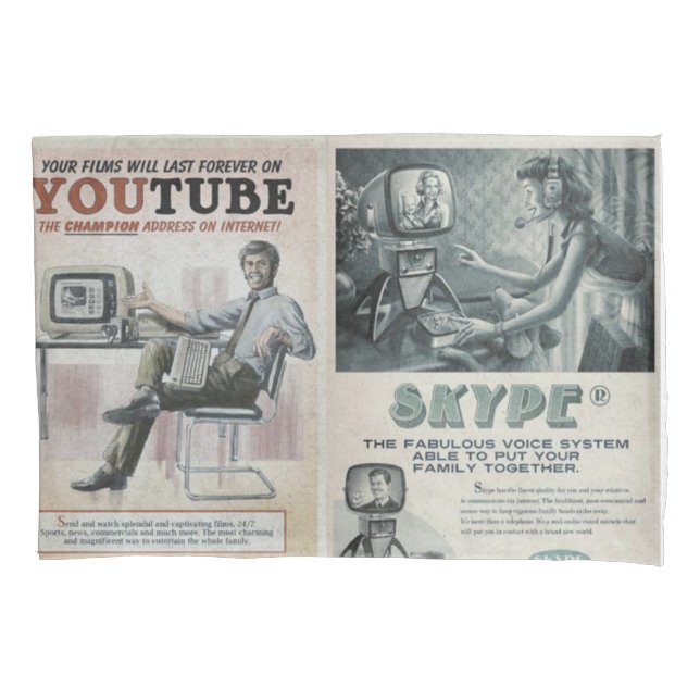 Mídia social de travesseiro (Frente)