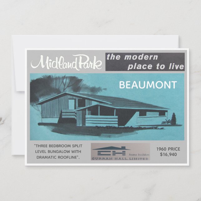 Midland Park House Modelo Cartão Coletivo (Frente)