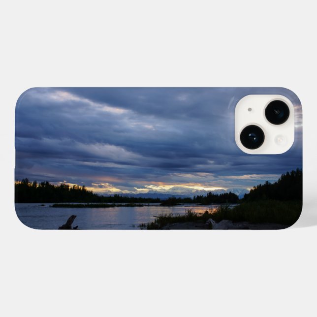 Midnight Alaska Sunset (Verso (horizontal))