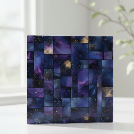 Midnight Galaxy Stars Mosaic