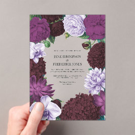 Midnight Orchid, Velvet Aubergine & Misty Mauve