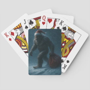 Midnight Yule Sasquatch – Cartas de Baralho de Fol