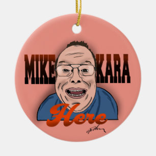 Mike Kara Here Enfeites de natal