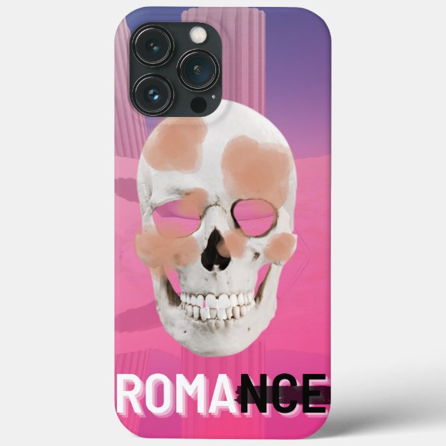 Mikitiez dreamer skull tatuagem no arco-íris rosa (Verso)