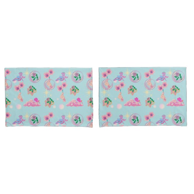 Mikitiez fada ângulo azul céu azul doce papoula (Frente - conjunto)