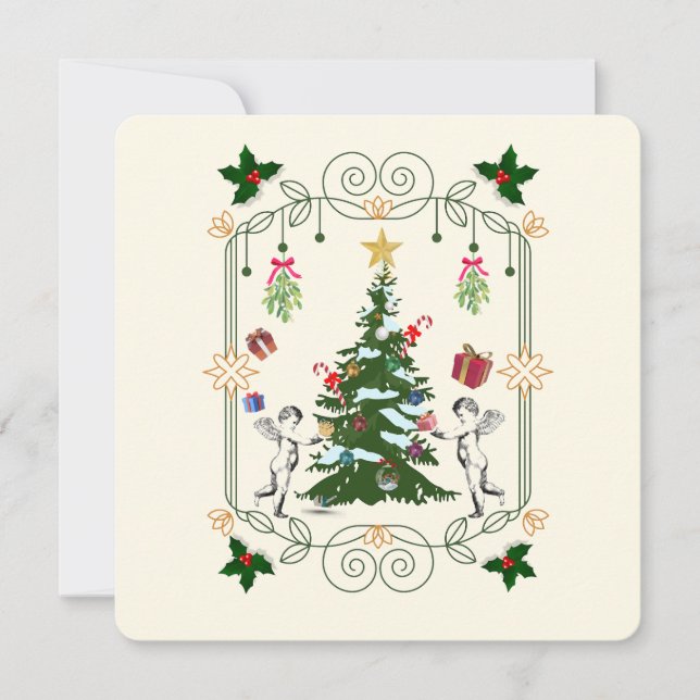 Mikitiez gift noel holiday mistletoe angle (Frente)