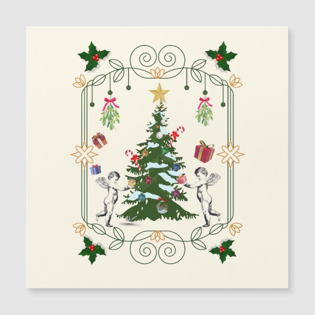 Mikitiez gift noel holiday mistletoe angle (Frente)